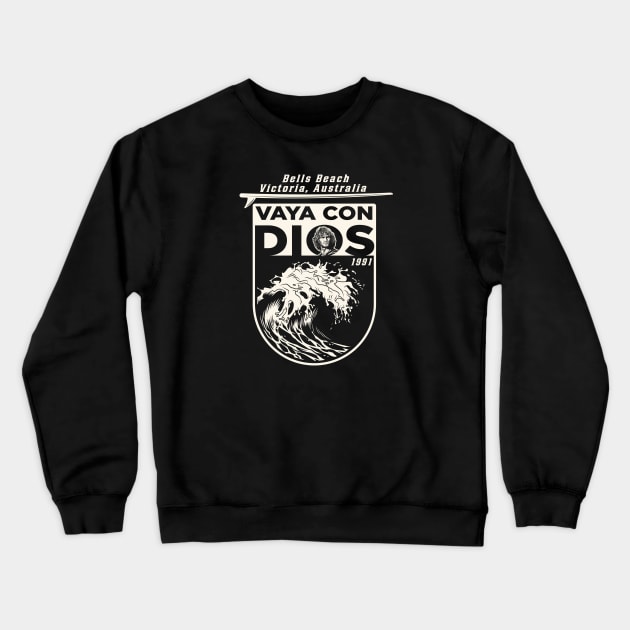 Vaya Con Dios Brah Crewneck Sweatshirt by Alema Art